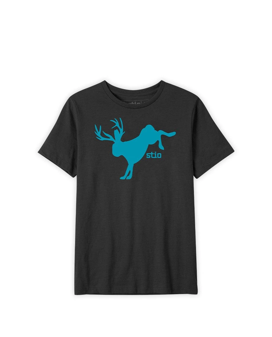 Discount 🔔 Stio Kids' Bucking Jackalope Tee 😀 1 Discount 🔔 Stio Kids' Bucking Jackalope Tee 😀