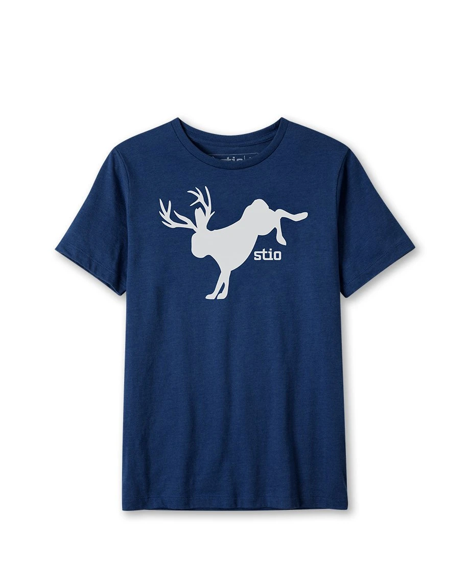Discount 🔔 Stio Kids' Bucking Jackalope Tee 😀 3 Discount 🔔 Stio Kids' Bucking Jackalope Tee 😀 - Image 3