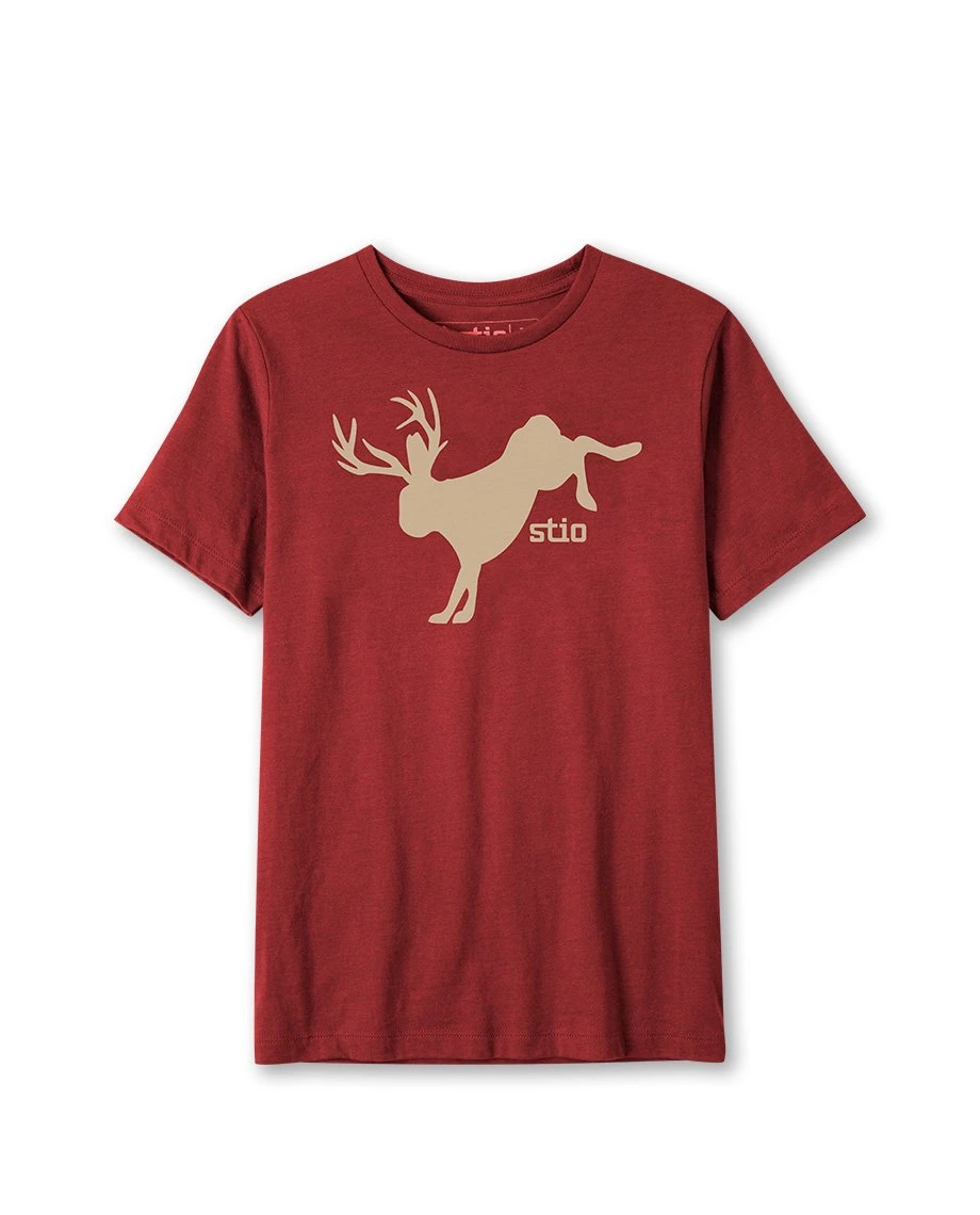 Discount 🔔 Stio Kids' Bucking Jackalope Tee 😀 2 Discount 🔔 Stio Kids' Bucking Jackalope Tee 😀 - Image 2