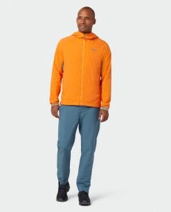 Cheap ❤️ Stio Men's Alpiner Hooded Jacket 😍 40 Cheap ❤️ Stio Men's Alpiner Hooded Jacket 😍 -Stio Sales Shop M Alpiner Hooded Jacket Orange Peel 1 Full