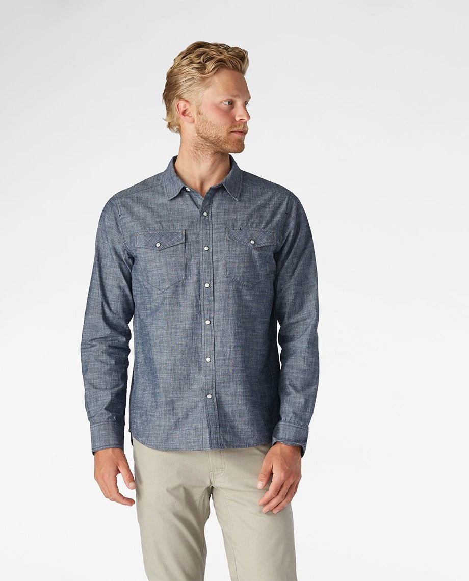 Wholesale 👏 Stio Men's Ashton Chambray 👚 Shirt - Past Season 🛒 20 Wholesale 👏 Stio Men's Ashton Chambray 👚 Shirt - Past Season 🛒 - Image 20