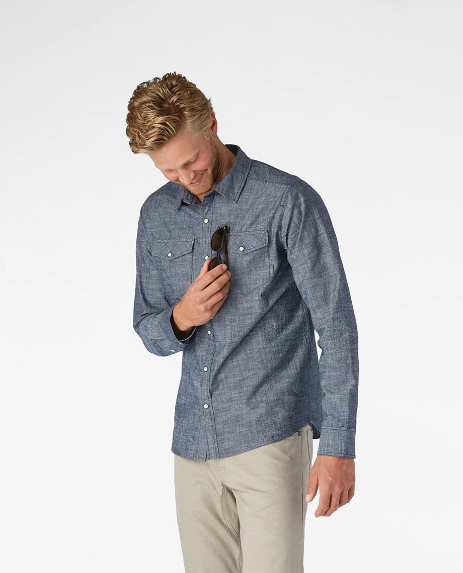 Wholesale 👏 Stio Men's Ashton Chambray 👚 Shirt - Past Season 🛒 21 Wholesale 👏 Stio Men's Ashton Chambray 👚 Shirt - Past Season 🛒 - Image 21