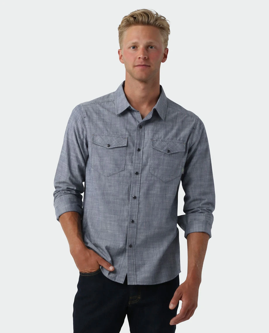 Best Pirce 👏 Stio Men's Ashton Chambray 👕 Shirt 😉 13 Best Pirce 👏 Stio Men's Ashton Chambray 👕 Shirt 😉 - Image 13