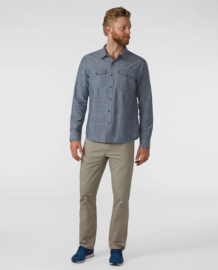 Wholesale 👏 Stio Men's Ashton Chambray 👚 Shirt - Past Season 🛒 6 Wholesale 👏 Stio Men's Ashton Chambray 👚 Shirt - Past Season 🛒 - Image 6