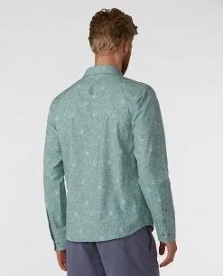 Budget 💯 Stio Men's CFS 👚 Shirt 🧨 49 Budget 💯 Stio Men's CFS 👚 Shirt 🧨 -Stio Sales Shop M CFS Shirt Lily Pad Floral 2