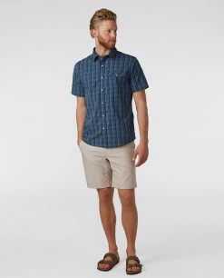 New 🛒 Stio Men's Curtis Camp 👕 Shirt SS 🤩 38 New 🛒 Stio Men's Curtis Camp 👕 Shirt SS 🤩 -Stio Sales Shop M Curtis Camp Shirt SS Mountain Shadow Plaid 3