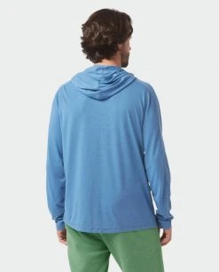 Discount ⌛ Stio Men's Divide Hooded Pullover 🎉 18 Discount ⌛ Stio Men's Divide Hooded Pullover 🎉 -Stio Sales Shop M Divide Hooded Pullover Sturdy Blue Heather 4 Top