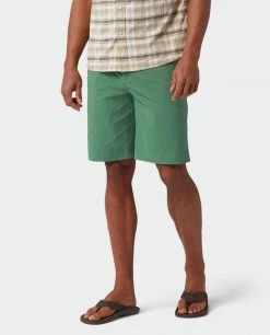 Hot Sale ❤️ Stio Men's Cut Bank Short 😍 -Stio Sales Shop M Drift Short Forest Canopy 3 Bottom
