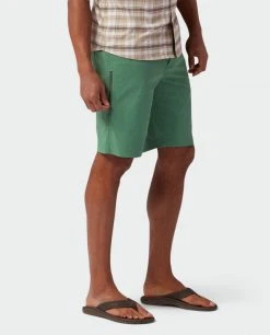 Hot Sale ❤️ Stio Men's Cut Bank Short 😍 -Stio Sales Shop M Drift Short Forest Canopy 5 Bottom
