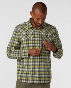 Best deal 🌟 Stio Men's Eddy Drift 👕 Shirt LS 🥰 35 Best deal 🌟 Stio Men's Eddy Drift 👕 Shirt LS 🥰 -Stio Sales Shop M Eddy Drift Shirt LS Honeydew Plaid 2