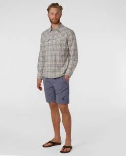 Best deal 🌟 Stio Men's Eddy Drift 👕 Shirt LS 🥰 48 Best deal 🌟 Stio Men's Eddy Drift 👕 Shirt LS 🥰 -Stio Sales Shop M Eddy Drift Shirt LS Pebble Plaid 4