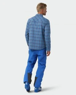 Hot Sale 🛒 Stio Men's Eddy Slope 👕 Shirt ✔️ -Stio Sales Shop M Eddy Slope Shirt Alpine Lake Plaid 5