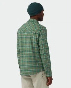 Hot Sale 🛒 Stio Men's Eddy Slope 👕 Shirt ✔️ -Stio Sales Shop M Eddy Slope Shirt LS Thicket Plaid 4