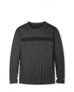 Deals 🌟 Stio Men's Basis® Seamless Tech Crew 🌟 29 Deals 🌟 Stio Men's Basis® Seamless Tech Crew 🌟 -Stio Sales Shop M Full Range Seamless Crew Boundary Black Heather