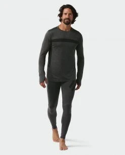 Deals 🌟 Stio Men's Basis® Seamless Tech Crew 🌟 32 Deals 🌟 Stio Men's Basis® Seamless Tech Crew 🌟 -Stio Sales Shop M Full Range Seamless Crew LS Boundary Black Heather 4