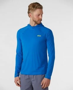Discount ✨ Stio Men's Hylas Hooded Pullover ⌛ 34 Discount ✨ Stio Men's Hylas Hooded Pullover ⌛ -Stio Sales Shop M Hylas Hooded Pullover Blue Jolt 1