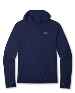 Discount ✨ Stio Men's Hylas Hooded Pullover ⌛ 38 Discount ✨ Stio Men's Hylas Hooded Pullover ⌛ -Stio Sales Shop M Hylas Pullover Maritime Blue