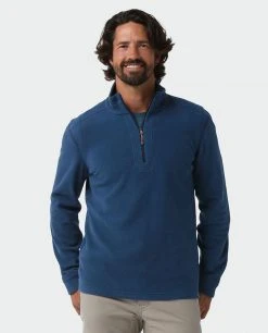 Best Pirce 🎉 Stio Men's Turpin Fleece Half Zip ⭐ 40 Best Pirce 🎉 Stio Men's Turpin Fleece Half Zip ⭐ -Stio Sales Shop M Turpin Fleece Half Zip Navy Peony Heather 1