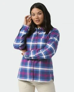 New 🥰 Stio Women's Buckhorn Insulated Snap 👚 Shirt 🎁 21 New 🥰 Stio Women's Buckhorn Insulated Snap 👚 Shirt 🎁 -Stio Sales Shop W Buckhorn Insulated Snap Shirt Mulberry Plaid 2