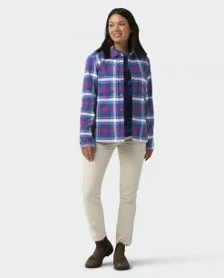 New 🥰 Stio Women's Buckhorn Insulated Snap 👚 Shirt 🎁 23 New 🥰 Stio Women's Buckhorn Insulated Snap 👚 Shirt 🎁 -Stio Sales Shop W Buckhorn Insulated Snap Shirt Mulberry Plaid 4