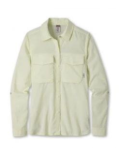 Flash Sale 🎁 Stio Women's Eddy Guide 👕 Shirt LS 🤩 -Stio Sales Shop W Eddy Guide Shirt Honey Dew