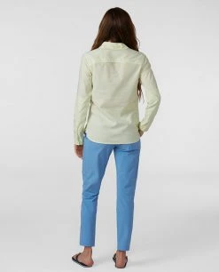 Flash Sale 🎁 Stio Women's Eddy Guide 👕 Shirt LS 🤩 -Stio Sales Shop W Eddy Guide Shirt Honey Dew 7