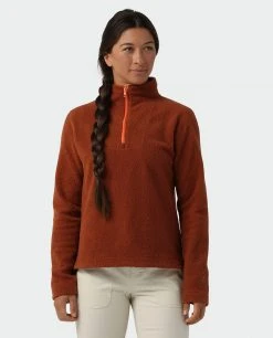 Hot Sale 🔥 Stio Women's Rawlins Shearling Fleece Half Zip 👏 31 Hot Sale 🔥 Stio Women's Rawlins Shearling Fleece Half Zip 👏 -Stio Sales Shop W Rawlins Shearling Fleece Half Zip Maple Brown 1