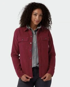 Promo 🎁 Stio Women's Saratoga Cord 👚 Shirt ⌛ 33 Promo 🎁 Stio Women's Saratoga Cord 👚 Shirt ⌛ -Stio Sales Shop W Saratoga Cord Shirt Roasted Beet 1