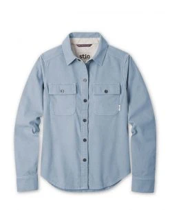 Promo 🎁 Stio Women's Saratoga Cord 👚 Shirt ⌛ 51 Promo 🎁 Stio Women's Saratoga Cord 👚 Shirt ⌛ -Stio Sales Shop W Saratoga Cord Shirt Wind River Blue