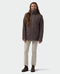 Deals ✔️ Stio Women's Sweetwater Fleece 🧥 Coat 🛒 -Stio Sales Shop W Sweetwater Fleece Coat Roasted Beet 9