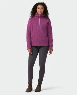 Flash Sale 👏 Stio Women's Sweetwater Fleece Half Zip 🔔 39 Flash Sale 👏 Stio Women's Sweetwater Fleece Half Zip 🔔 -Stio Sales Shop W Sweetwater Fleece Half Zip Backyard Berry 4
