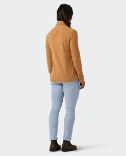Budget 🤩 Stio Women's Turpin Fleece Half Zip ✨ -Stio Sales Shop W Turpin Fleece Half Zip Bourbon Heather 4