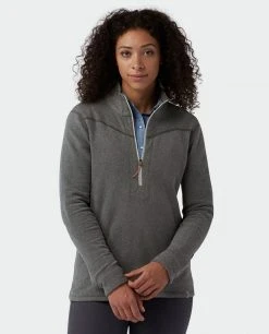 Budget 🤩 Stio Women's Turpin Fleece Half Zip ✨ -Stio Sales Shop W Turpin Fleece Half Zip Tap Shoe Heather 1